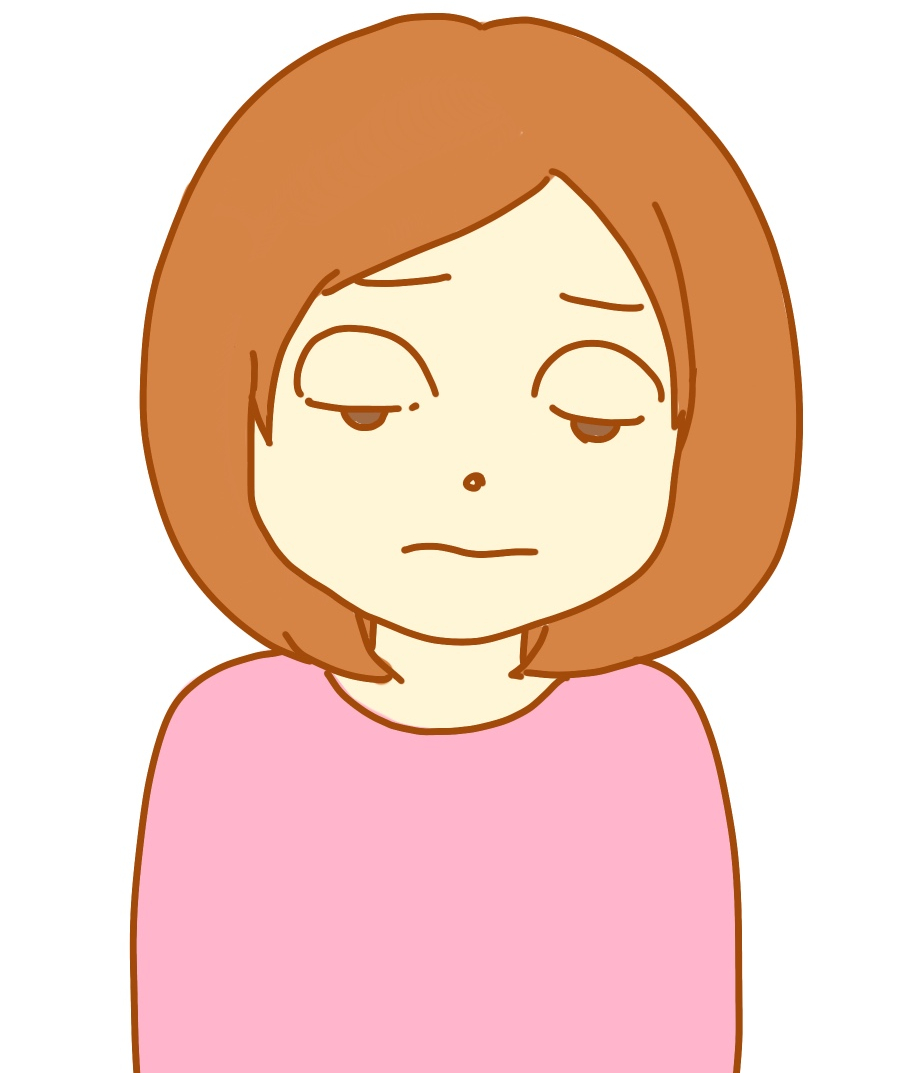 眼瞼下垂の女性