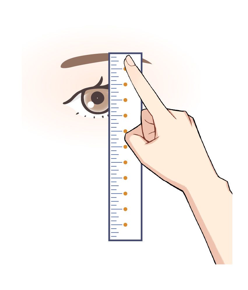 眼瞼下垂のセルフチェック